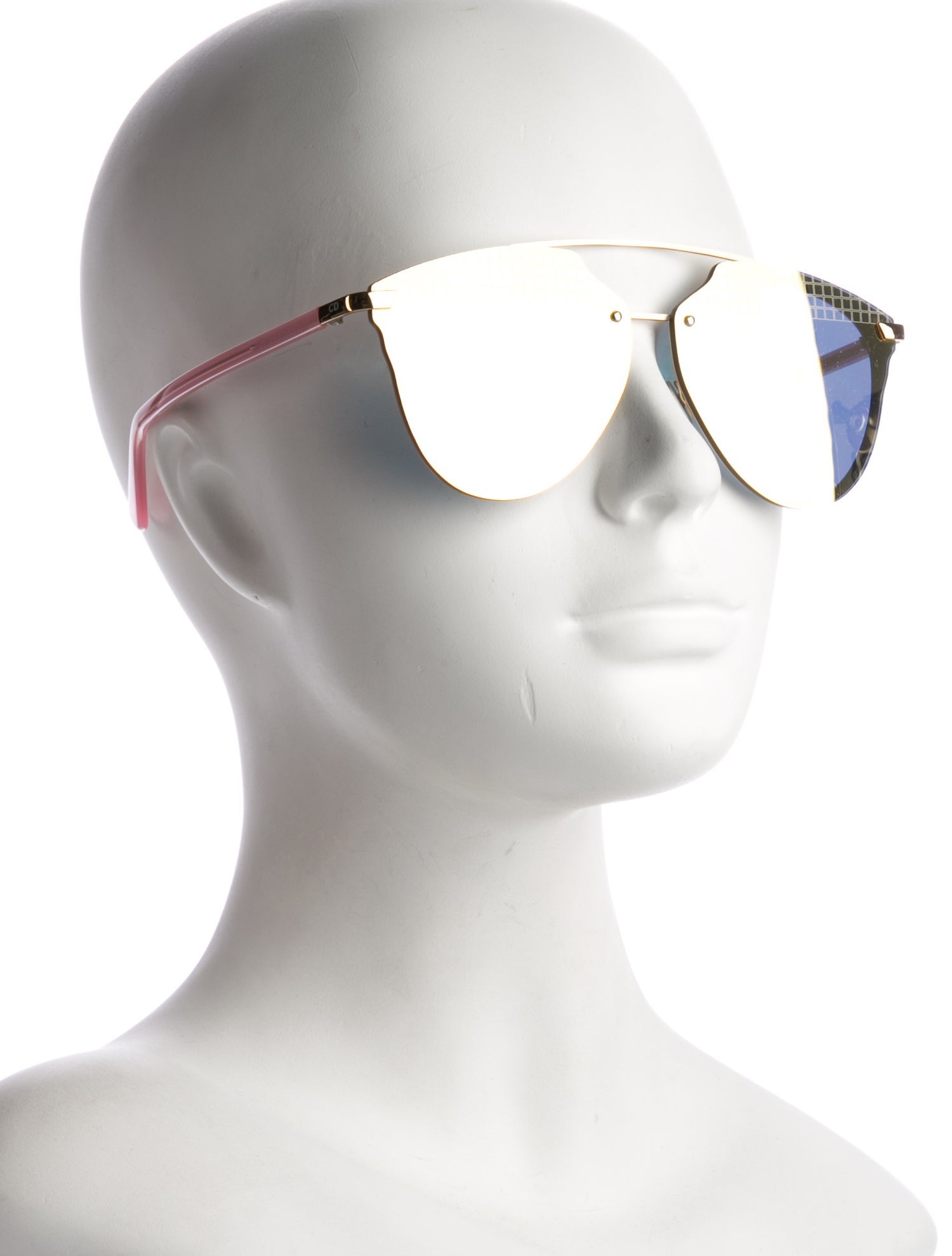 Christian Dior Aviator Tinted Sunglasses